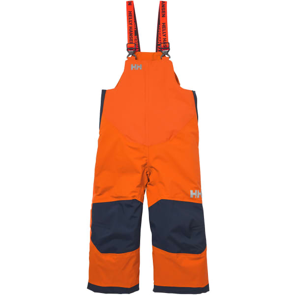 Pantalon de ski HELLY HANSEN K RIDER 2 INS BIB NEON ORANGE