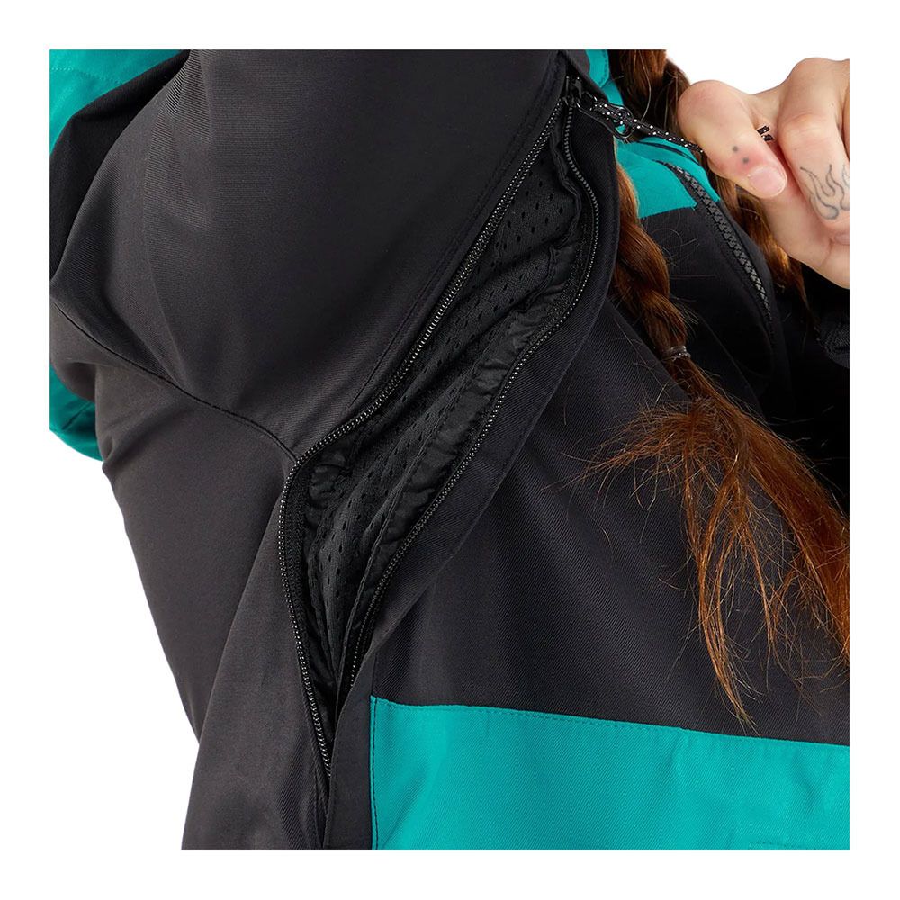 Volcom ASHFIELD - Veste ski Femme black
