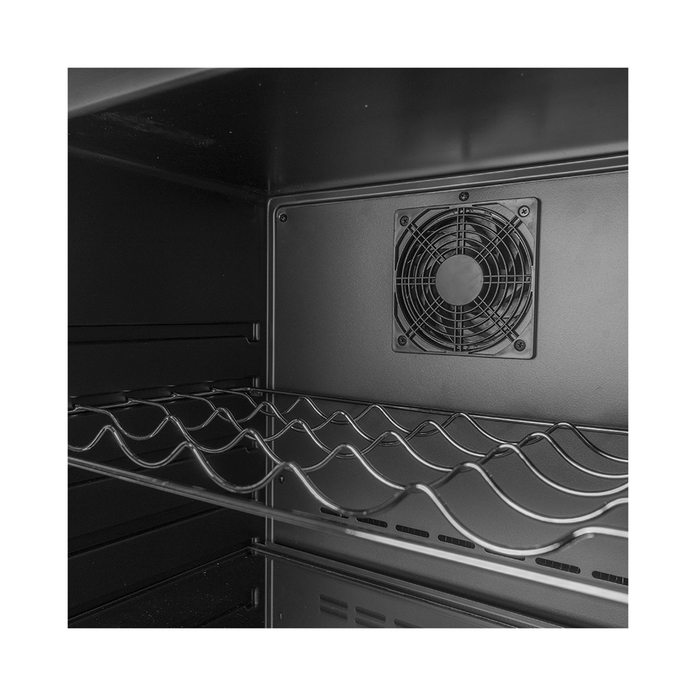 Kibernetik FSP RKS256 Retro Getränkekühlschrank schwarz