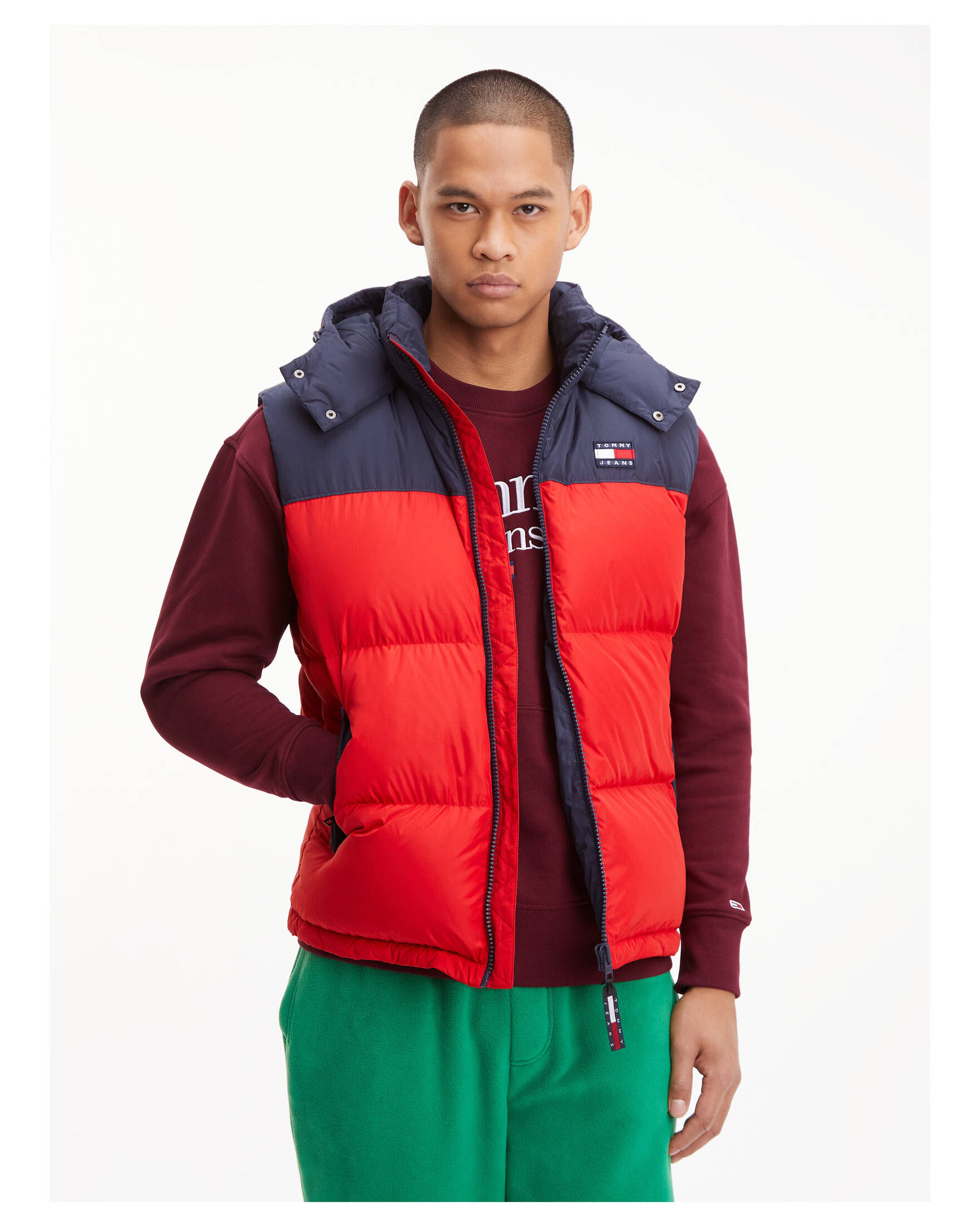 Tommy Jeans| Herren Steppweste ALASKA