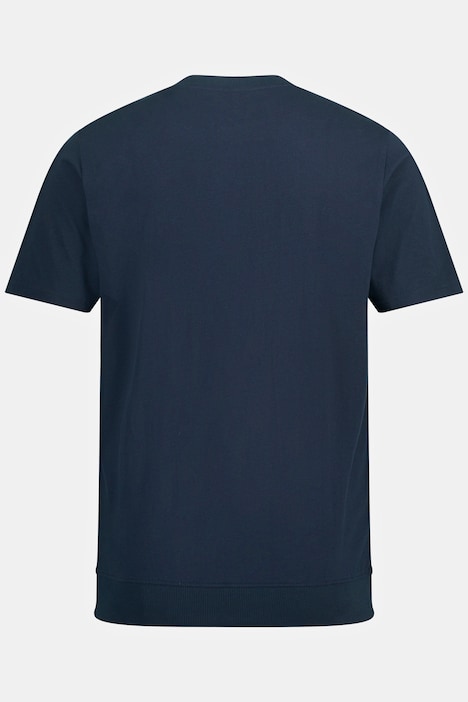 JP 1880 Henley, Bauchfit, Halbarm, Rundhals, bis 8 XL