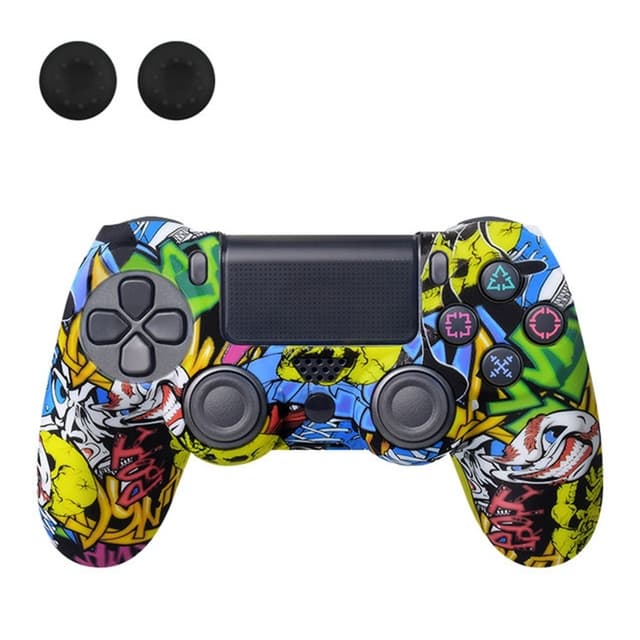 Etui til Sony PlayStation 4 Pro Slim PS4 Anti-Slip Silikone Skin Cover