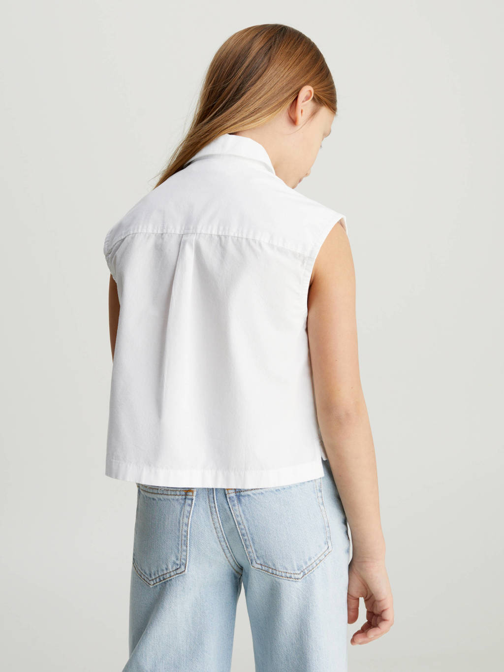 Calvin Klein blouse wit