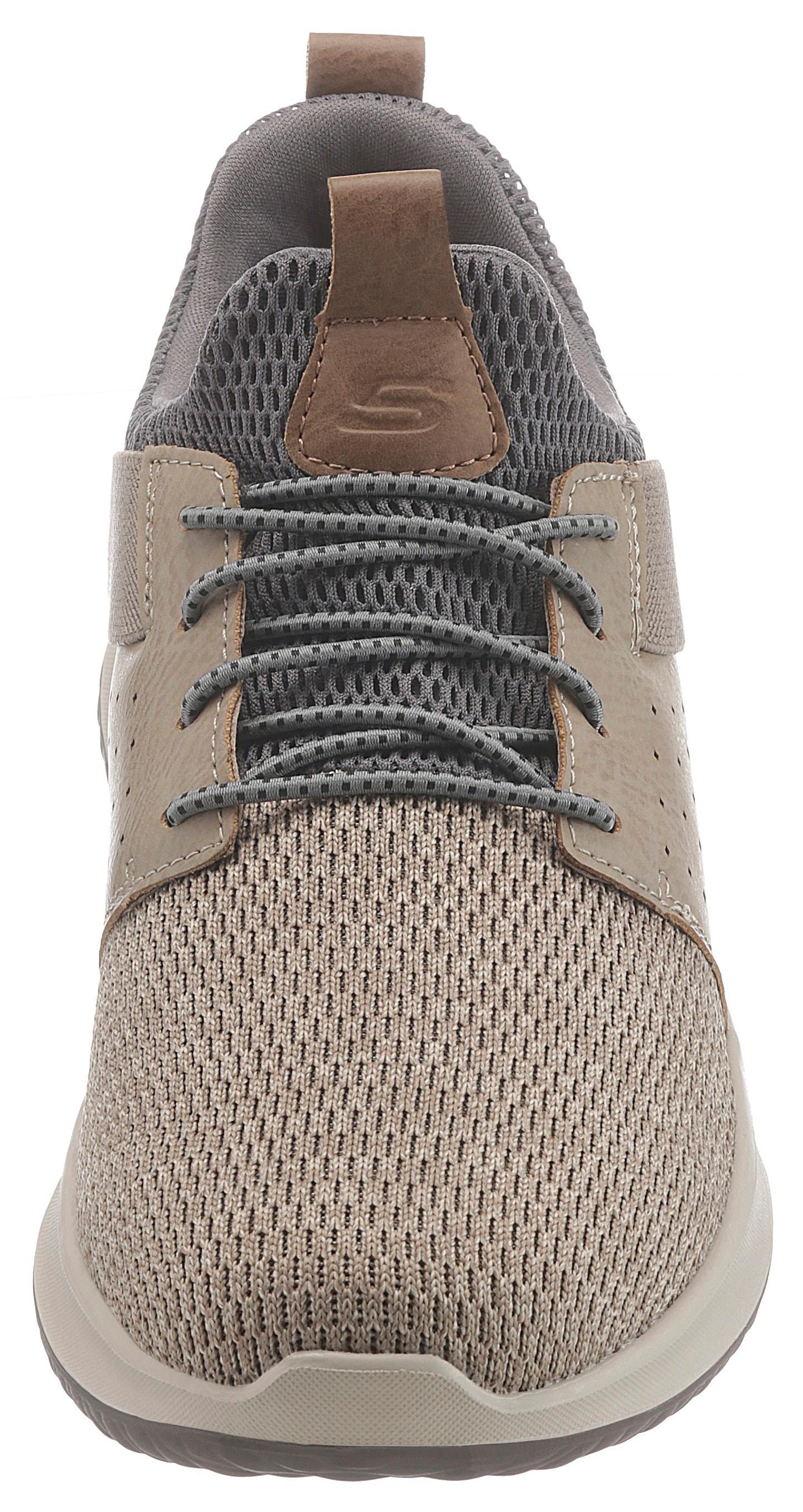 Skechers Slip-On Sneaker »Delson-Camben«  Slipper, Freizeitschuh mit praktischem Gummizug