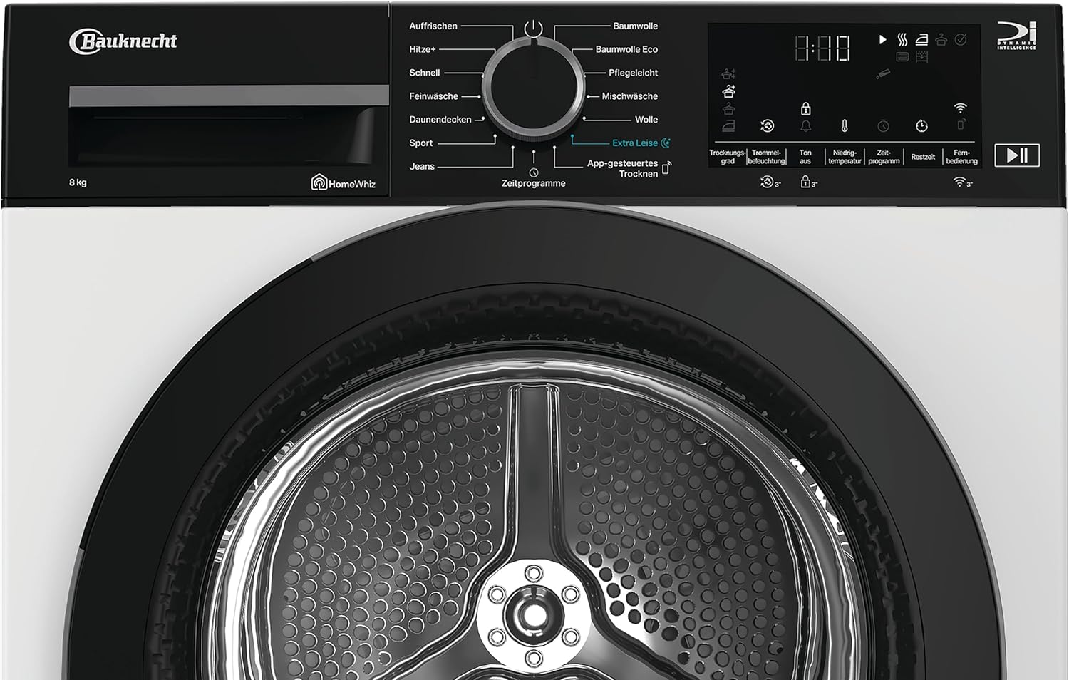 Bauknecht BT 8RC WS Wärmepumpentrockner /8 kg/EEK C/Precision Dry - Intelligentes Trocknen/Adaptive Dry/HomeWhiz, weiss