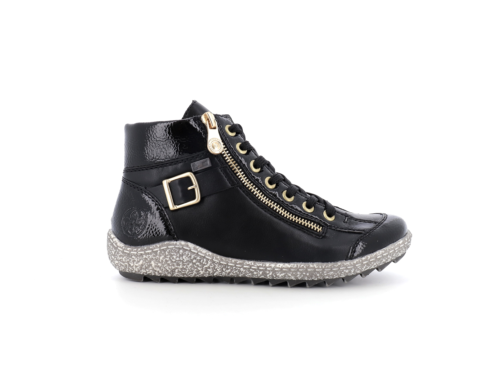 Rieker-L7503 Synthétique Noir