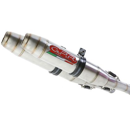 Silencieux GPR DEEPTONE INOX DOUBLE CATA