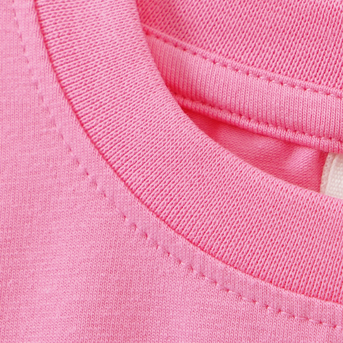 Famy 3 Mädchen T-Shirts mit Prints pink / creme / hellblau