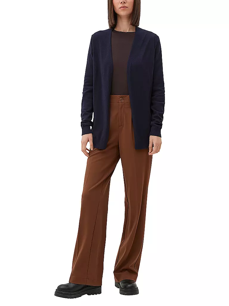 S.OLIVER Strickjacke blau