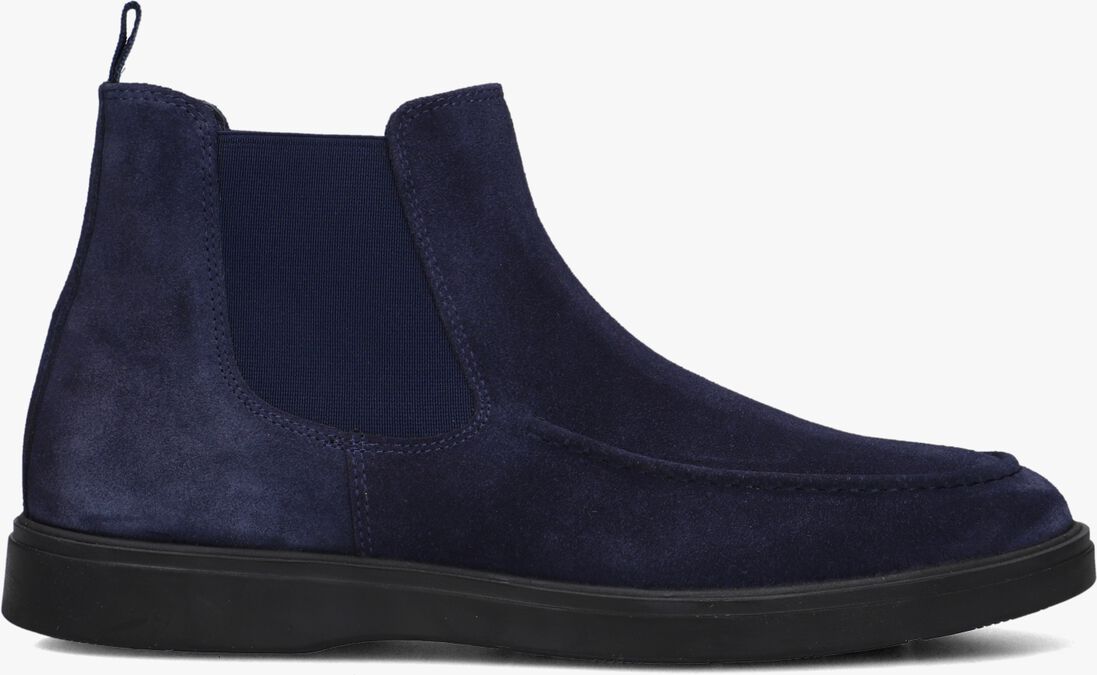 blauwe stefano lauran chelsea boots 24859