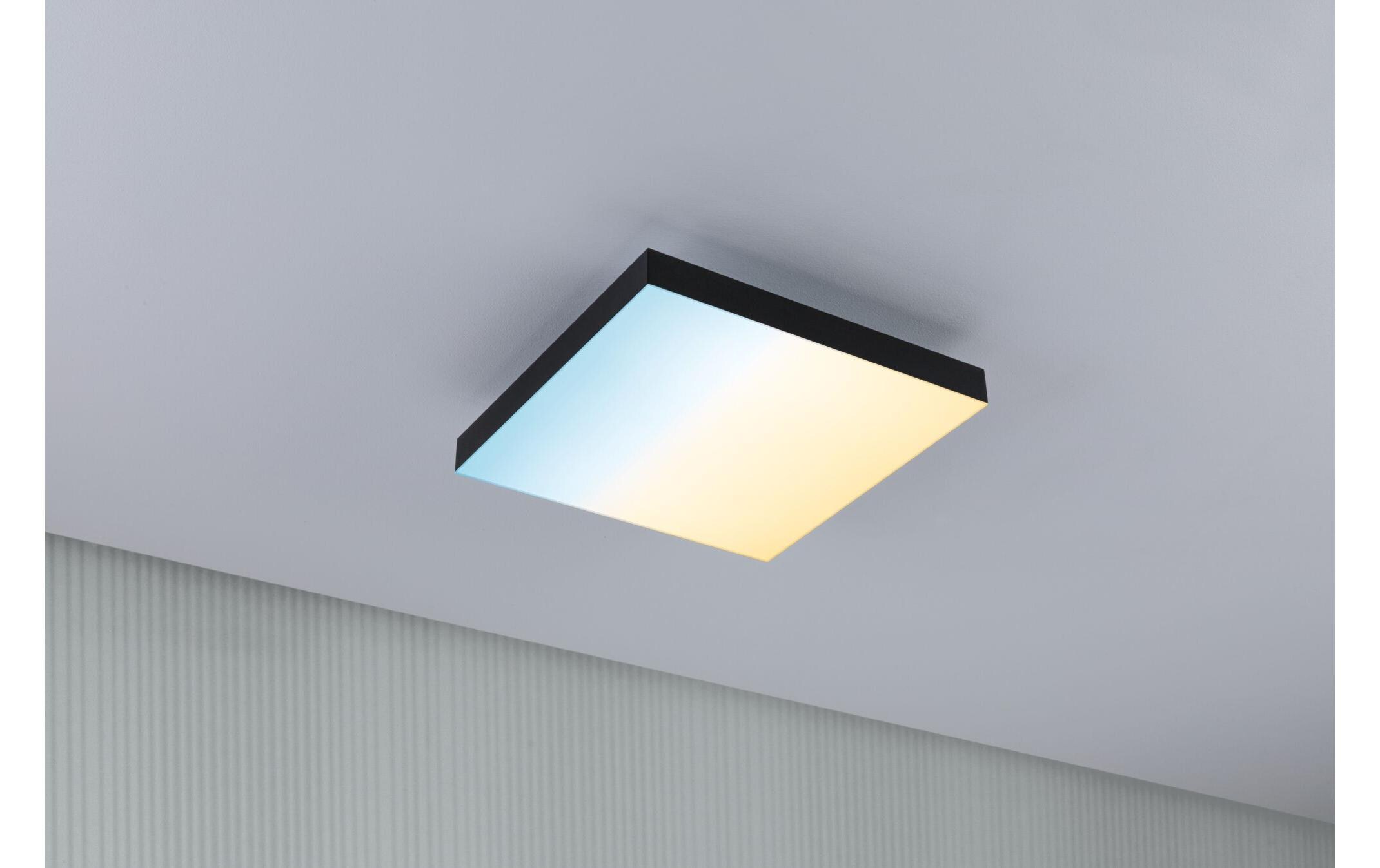 Deckenleuchte LED Panel Velora Rainbow, 13.2W, RGBW, SchwarzLED Panel