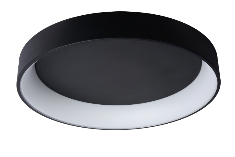Lucide Talowe plafondlamp Ø80 LED zwart