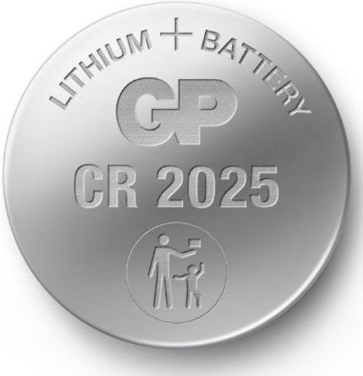 GP - CR2025 - Knoopcel Batterij - Lithium - 1 stuk - 3 Volt - 160 mAh