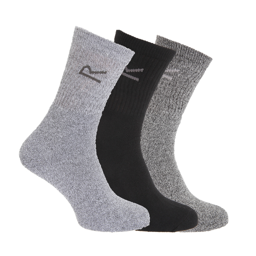 Meias casuais Modelo Cotton Rich Collection Great Outdoors Caballero Regatta (cinza)