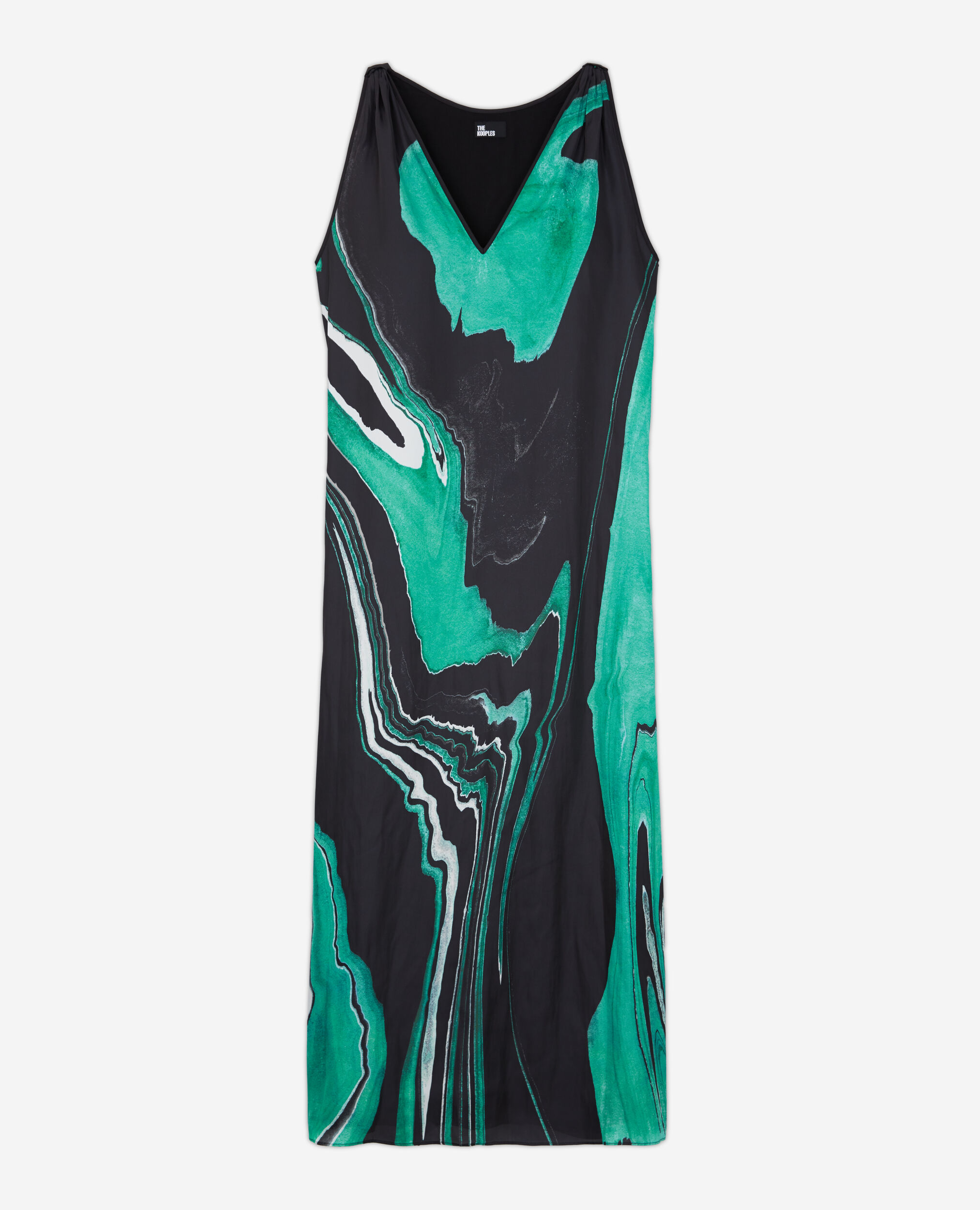 Robe longue imprimée