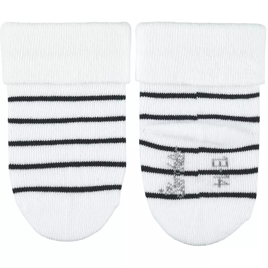 Sterntaler Baby-Söckchen 3er-Pack Möwe weiß