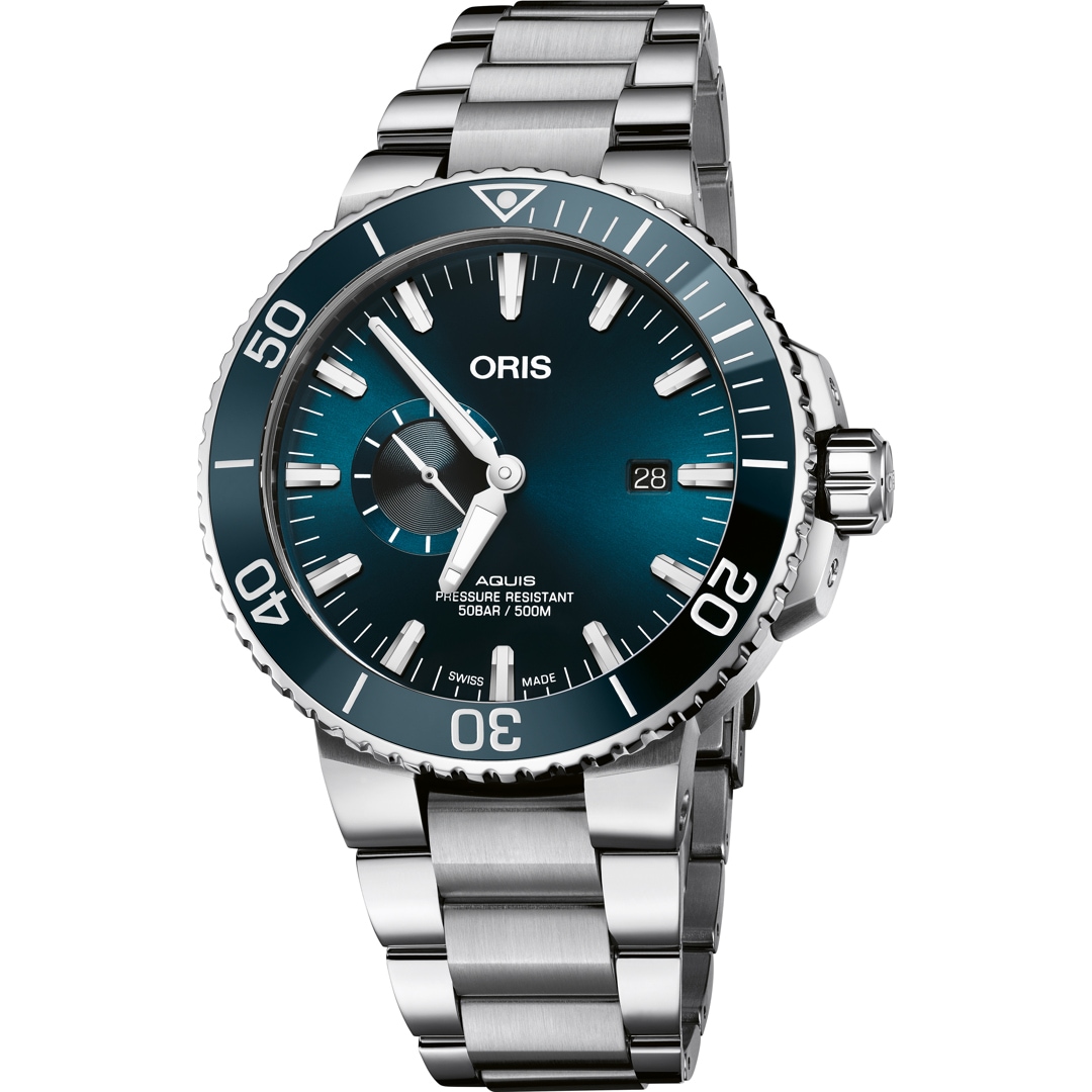 Oris Aquis Small Second, Date