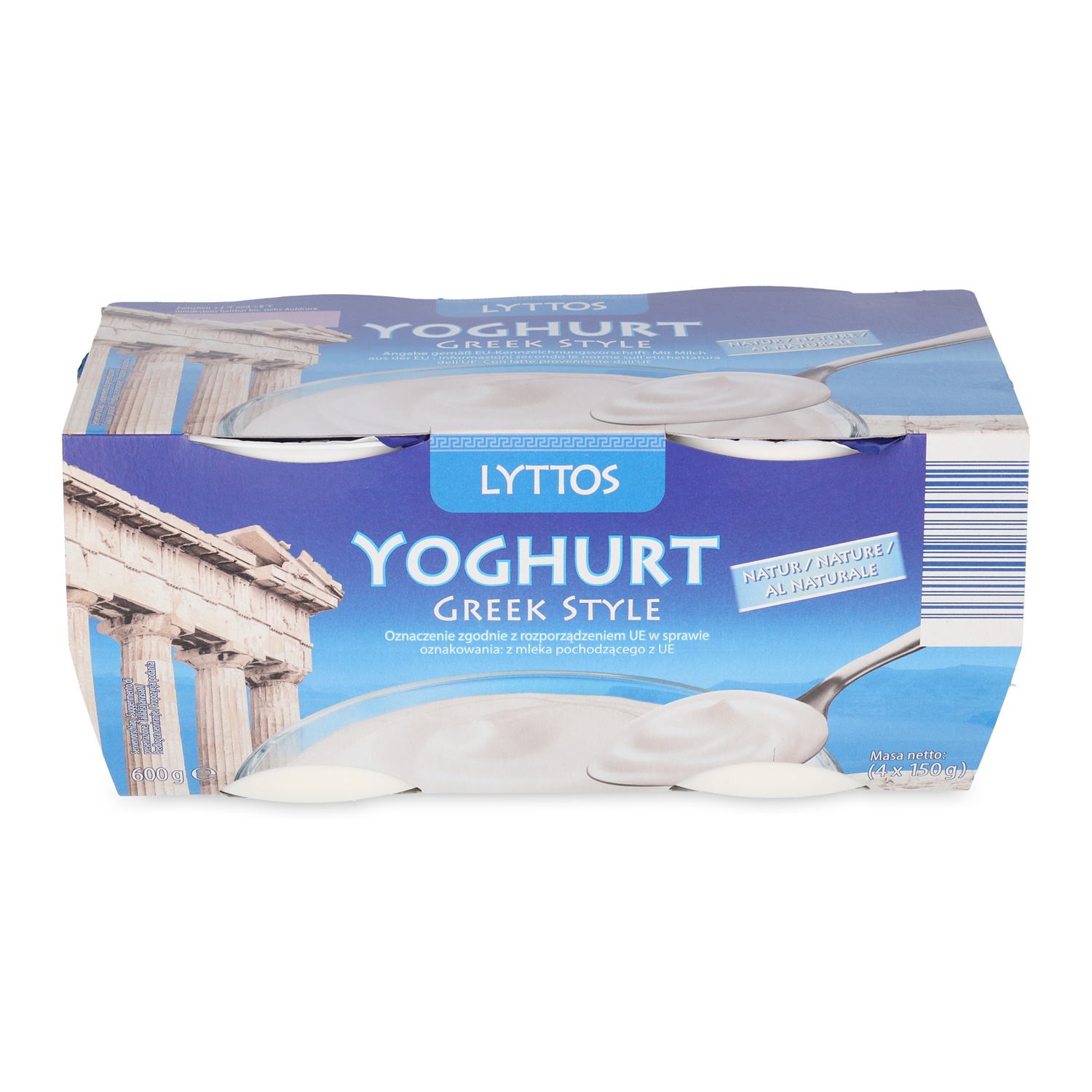 LYTTOS Joghurt griechischer Art, natur 4 x 150 g