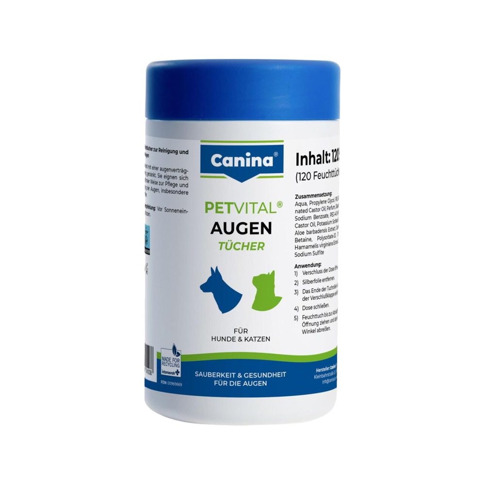 Canina Petvital Oogdoekjes
