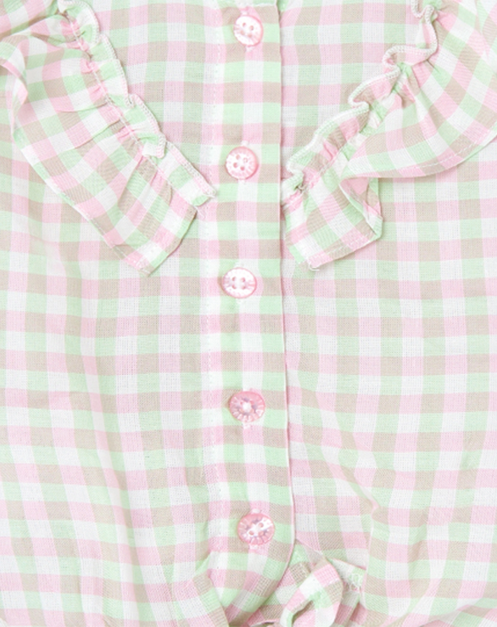 Bluse KARO ärmellos in rosa