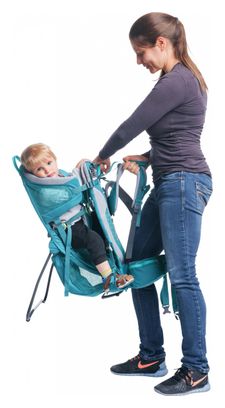 Porte Bébé Femme Deuter Kid Comfort Active SL Bleu