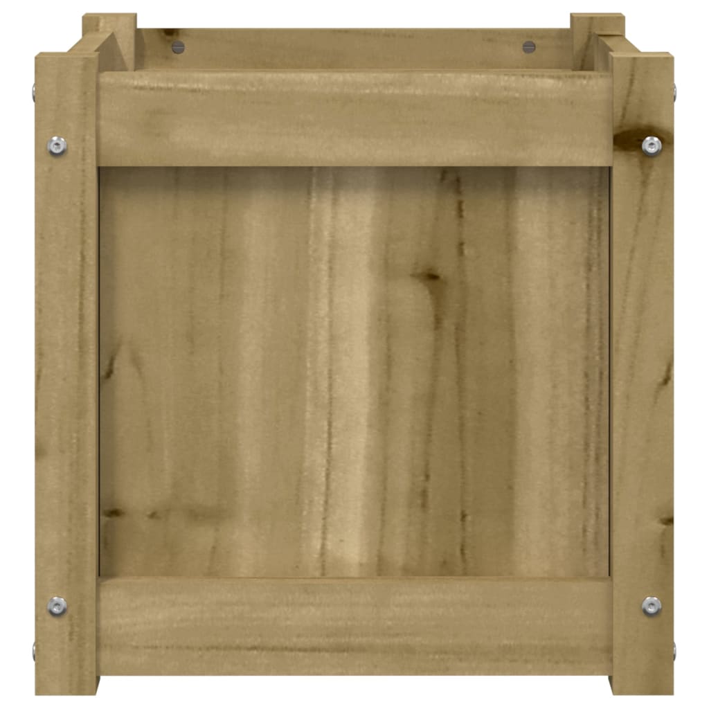 Jardinières 2 pcs bois de pin imprégné