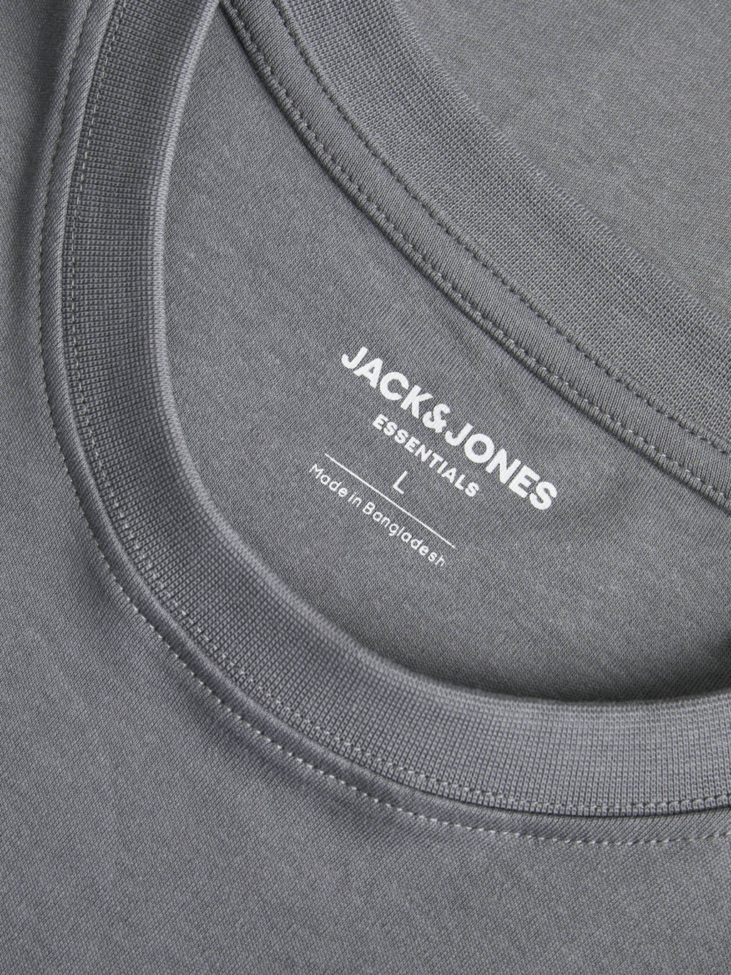 JACK & JONES T-shirt JJEURBAN EDGE grijs