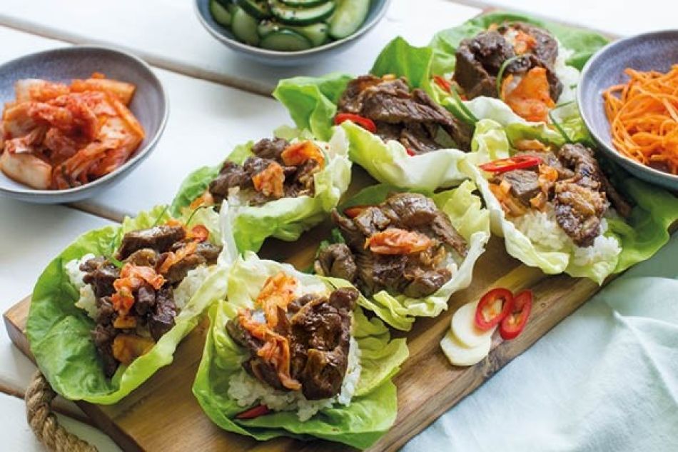 Slawrap met Koreaanse bulgogi