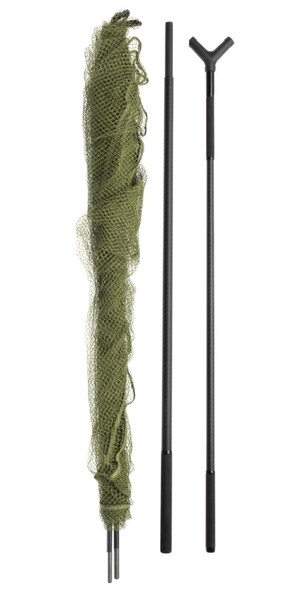 Épuisette Daiwa Emblem Carp Net Rubber Coated 2.8m (2 Parties)