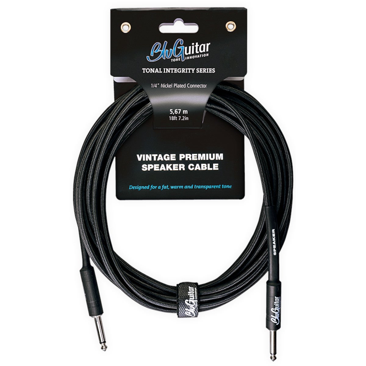 BluGuitar Premium Vintage Speaker Cable Long speakerkabel 5.67 meter