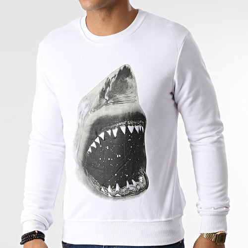 Sweat Crewneck YD015 Blanc