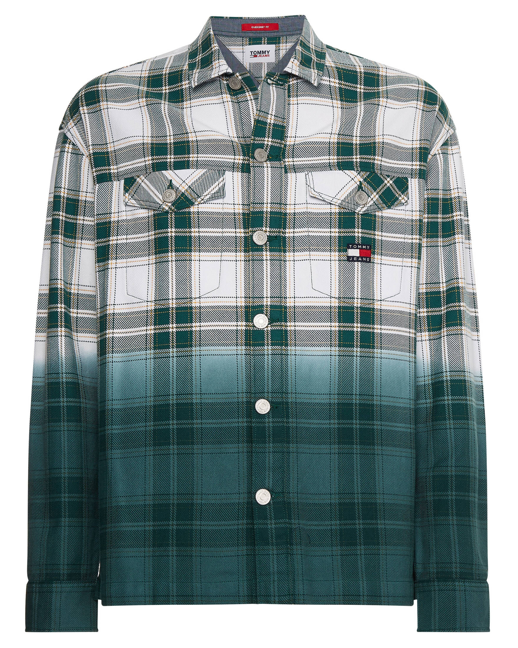 Tommy Jeans| Herren Hemd DIP DYE CHECK Langarm