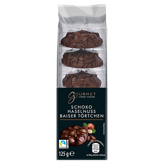 GOURMET FINEST CUISINE Sweet Moments 125 g, Schoko Haselnuss