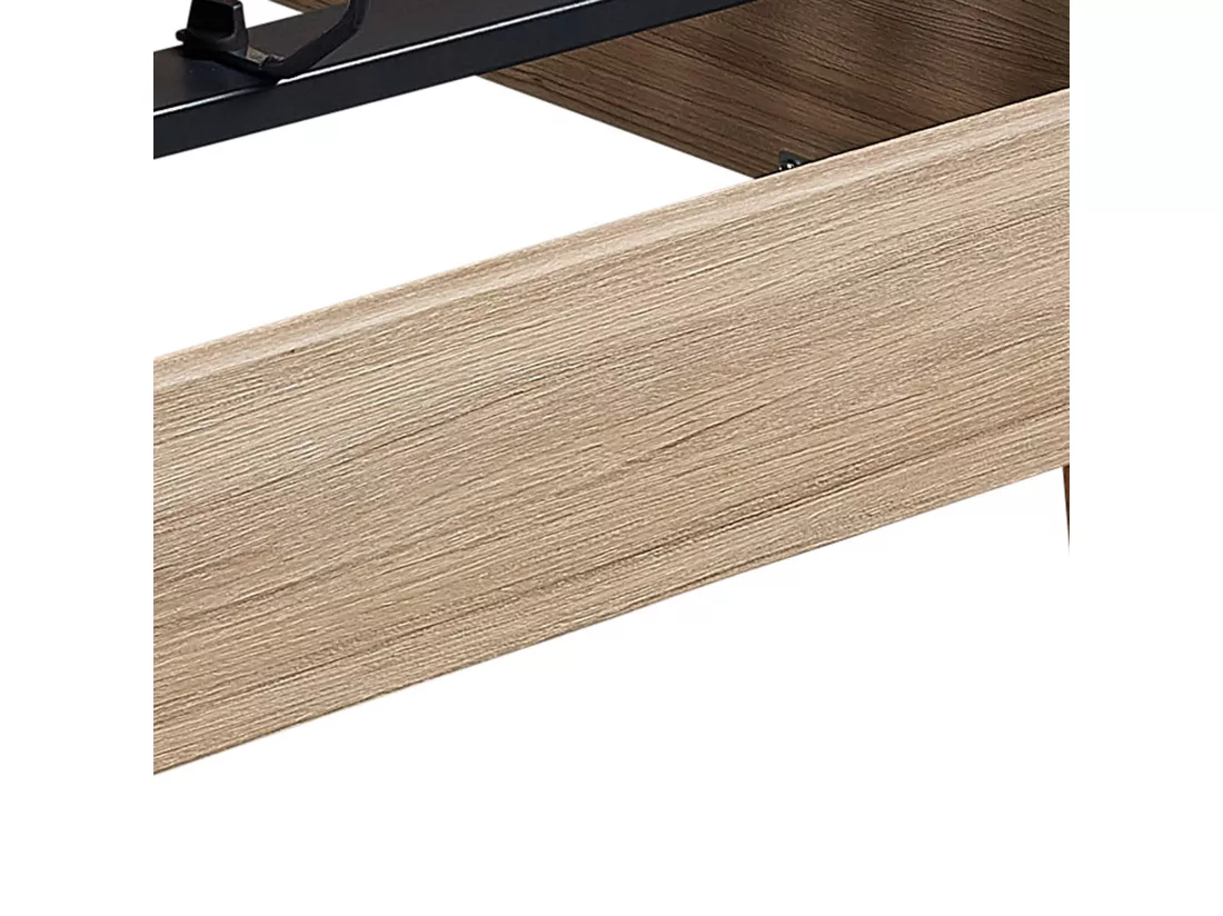 Sommier électrique Someo TPR 50 décor chêne clair 90x190