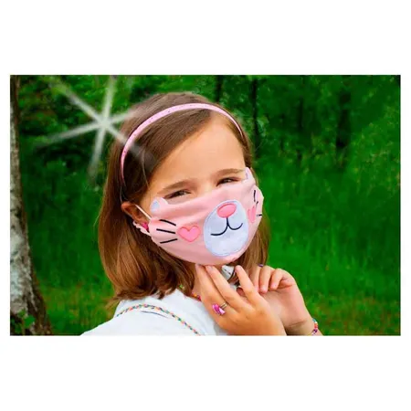 bb Klostermann Cutie Tiermaske Katze rosa