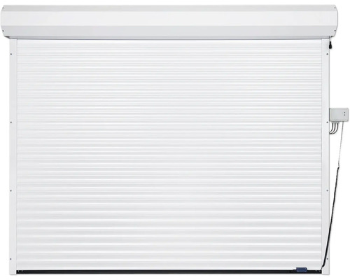 ARON garagedeur roldeur 2375x2000 mm gouden eik incl. garagedeuropener links
