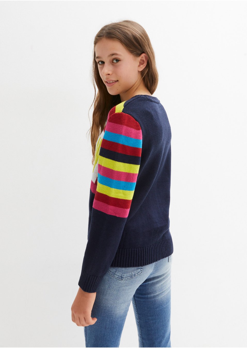 Pull en maille fille