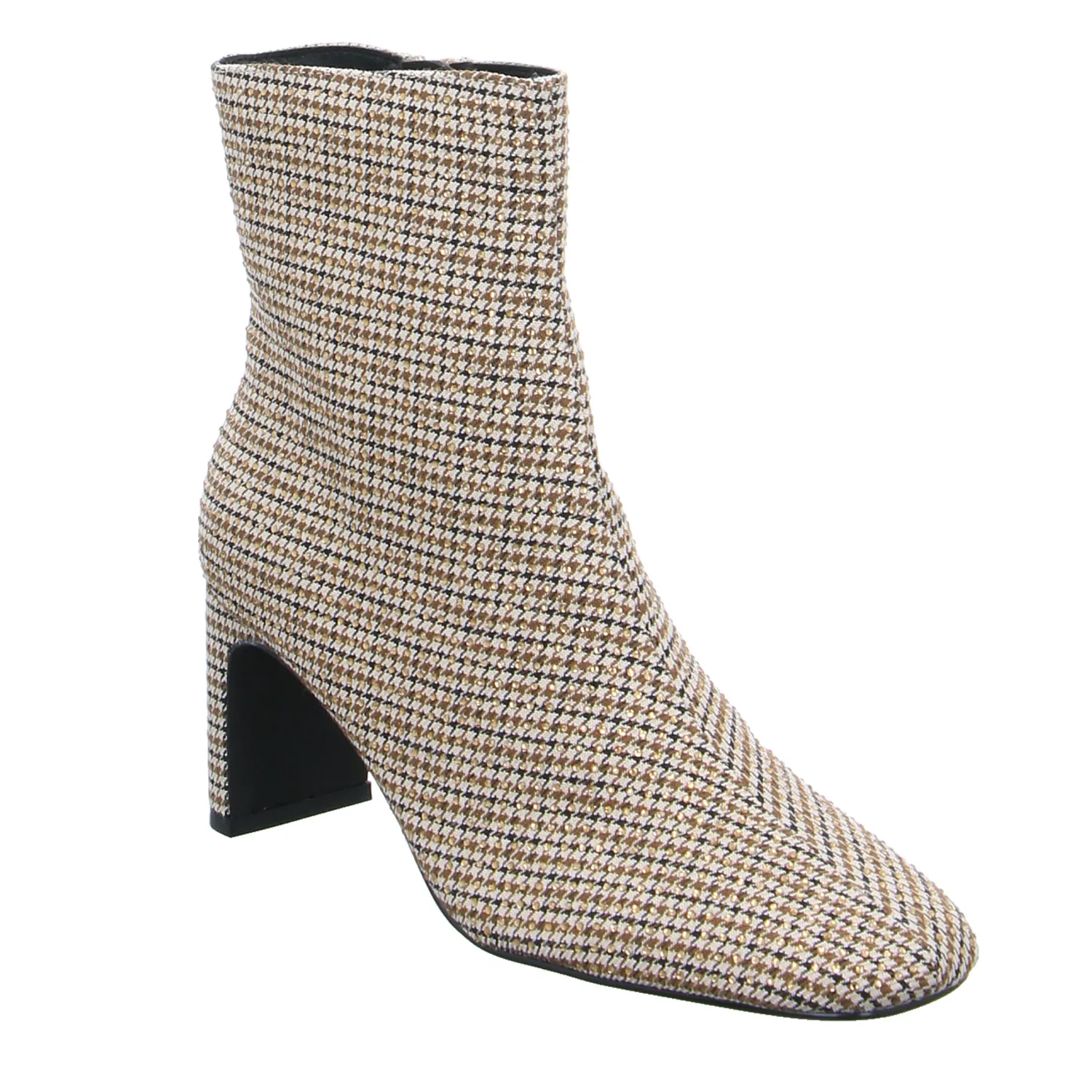 LA STRADA Stiefelette Beige Textil