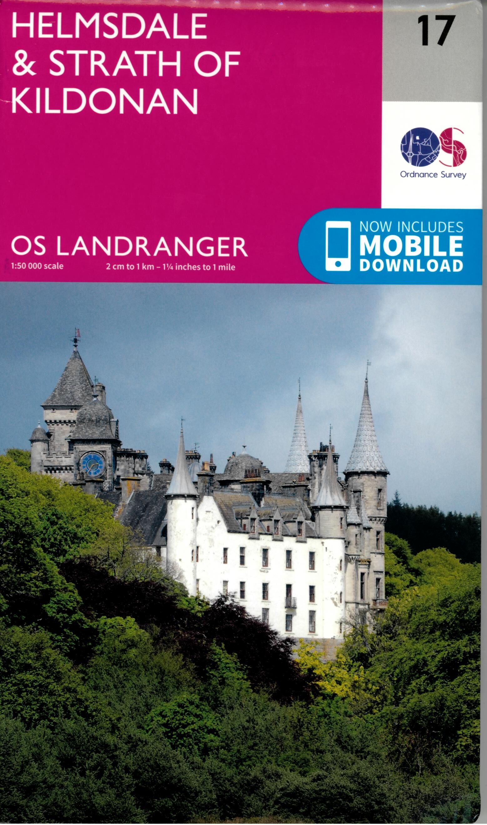 ORDNANCE SURVEY - 17 GB HELMSDALE 1 50 000
