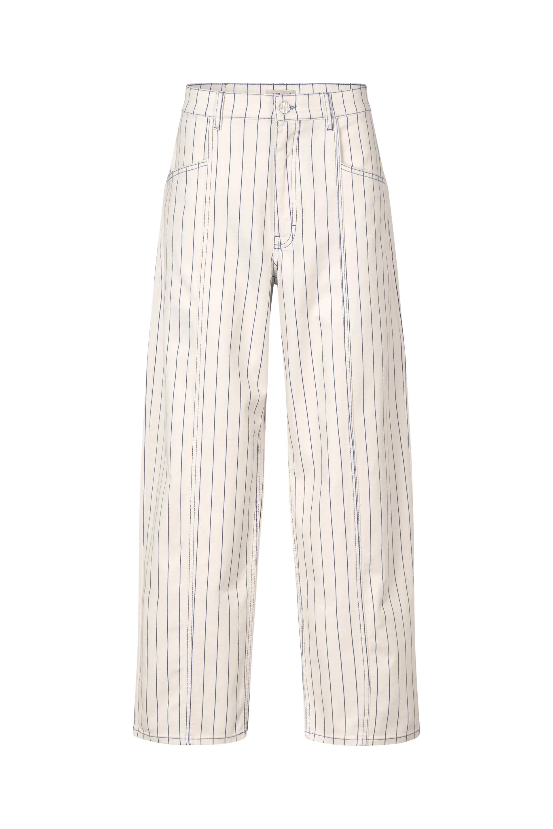 Baum und Pferdgarten  Nara wide leg jeans -  White Sand Pinstripe