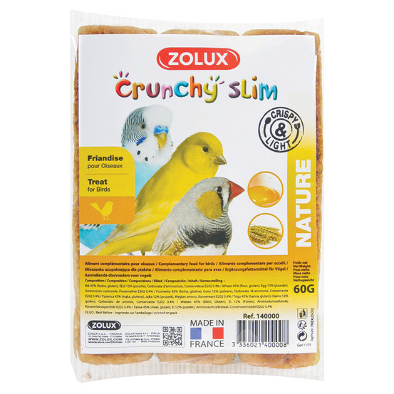 Friandises Nutrislim pour canaris, perruches et mandarins - Lot de 3