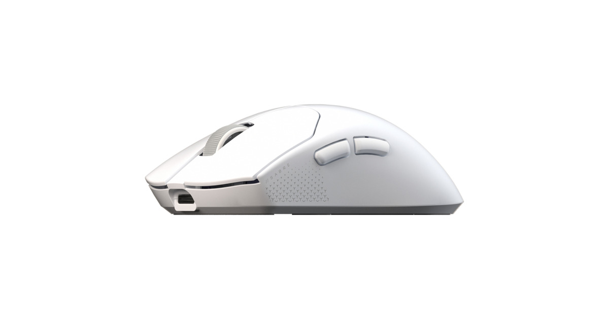CorsairSABRE v2 PRO ULTRALIGHT WIRELESS gamingmuis  (Wit, 100 - 33.000 DPI, 2,4 GHz / USB 2.0)