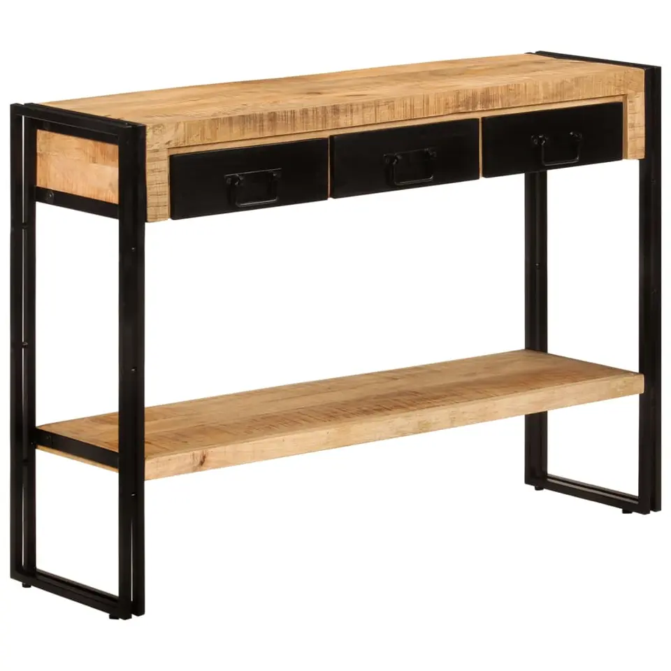vidaXL - Wandtafel - Zwart - Hout