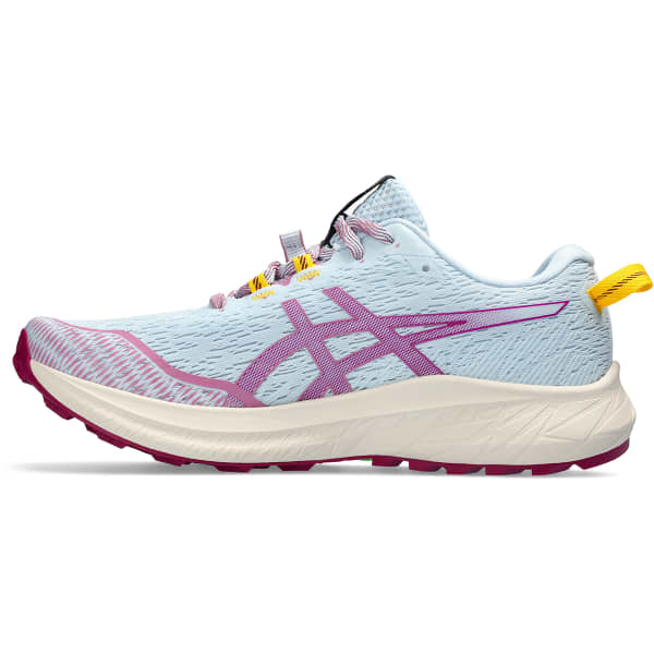 Chaussure trail ASICS FUJI LITE 4 W LIGHT BLUE/BLACKBERRY