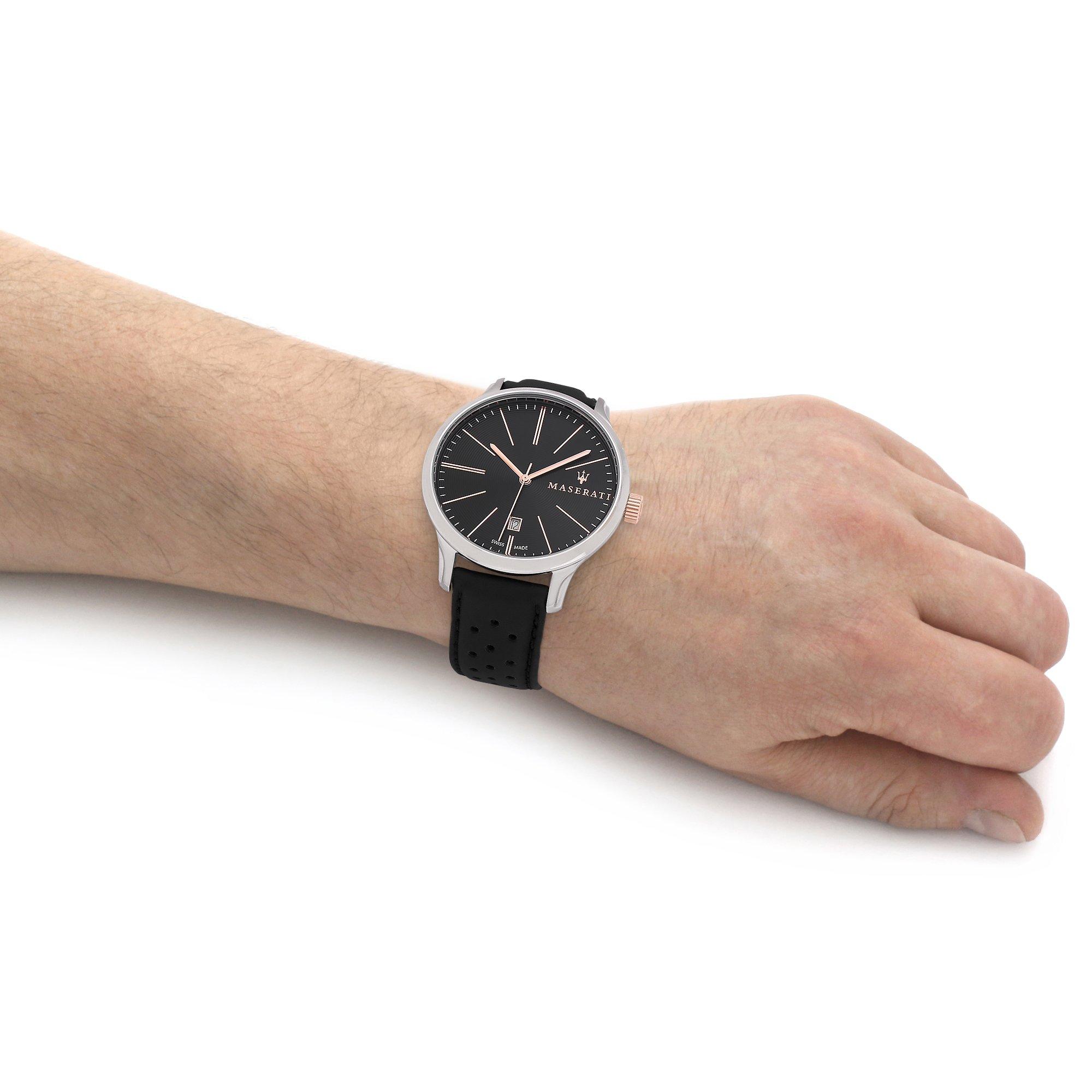 Maserati Attrazione Stainless Steel Sports Analogue Quartz Watch