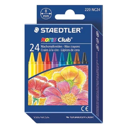 STAEDTLER® 220 NC24 Noris Club Wachsmalkreide 24 Stück Etui