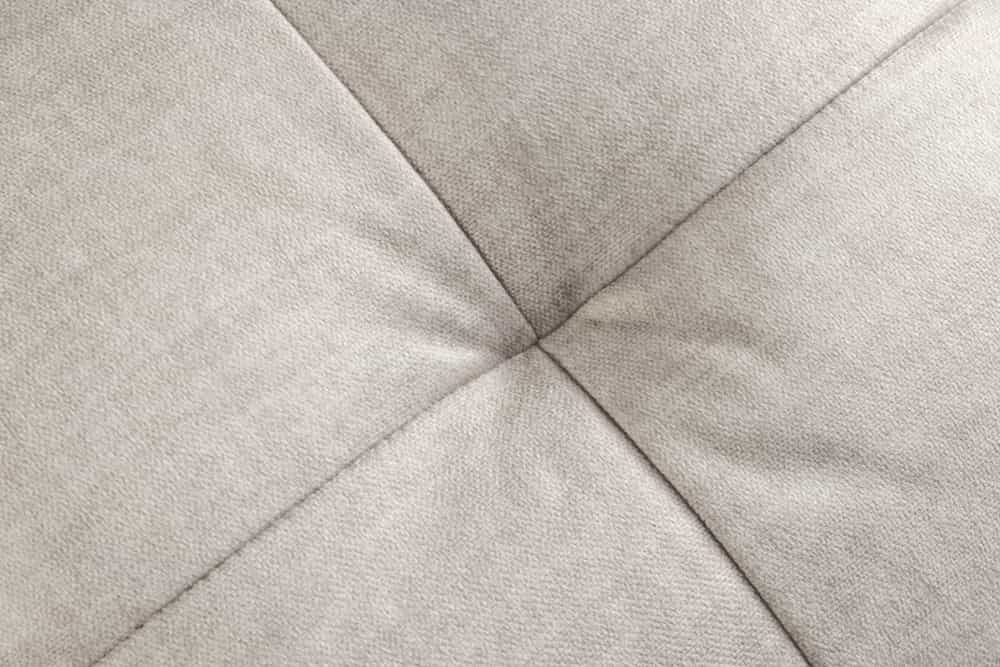 Ausziehbares Schlafsofa SMART 140cm champagner beige Vogue Velours Samt Nosagfederung