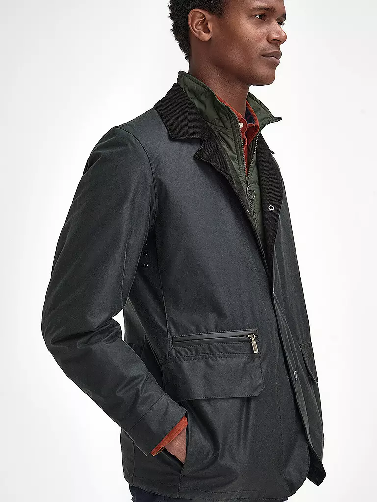BARBOUR Jacke CRASTER olive