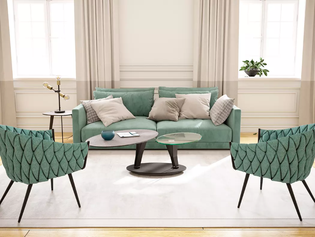 Couchtisch Ovalia
