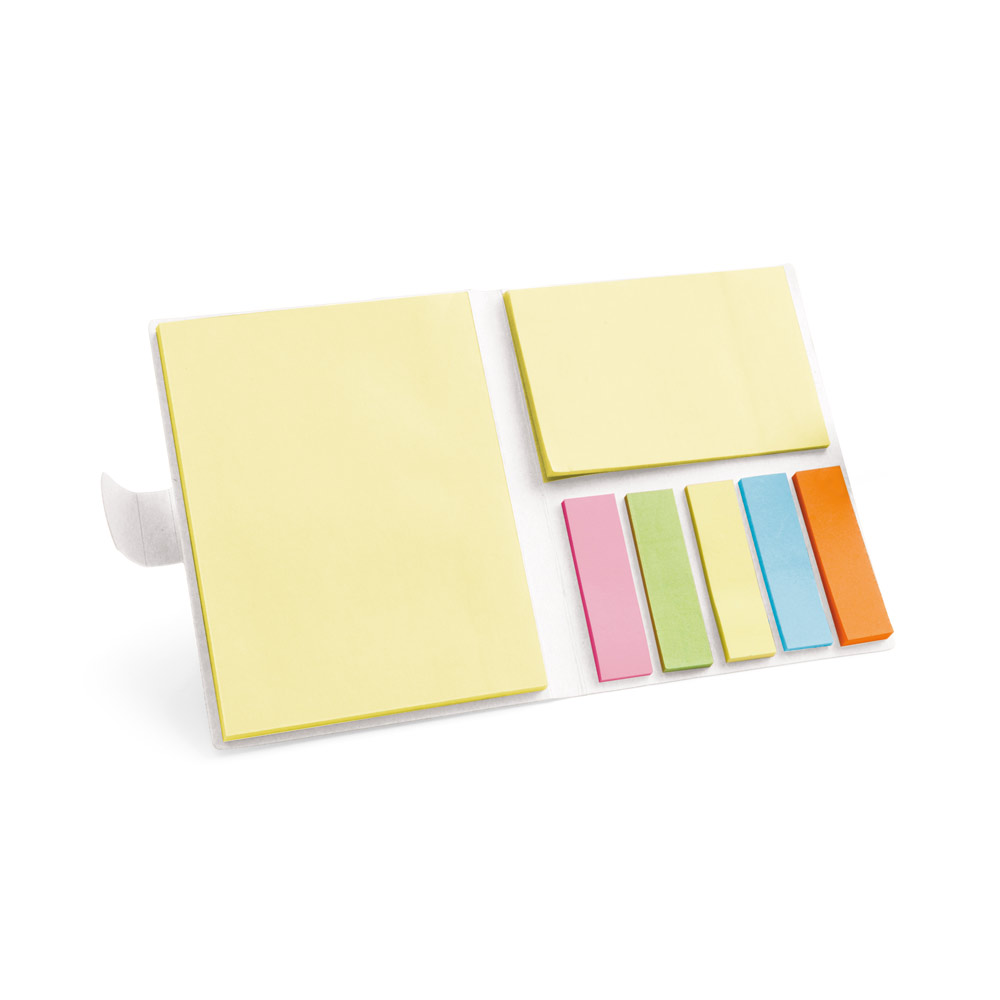 hi!dea 93426 - Bloc-notes de feuilles repositionnables avec 7 ensembles